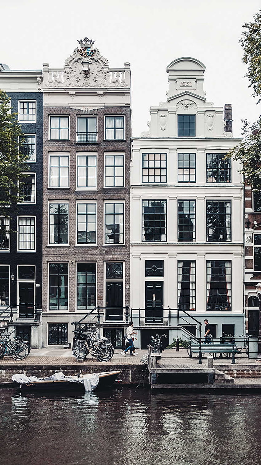 iPhone Xs Of The Most Beautiful City: Amsterdam. Preppy, Europe Cities HD phone wallpaper