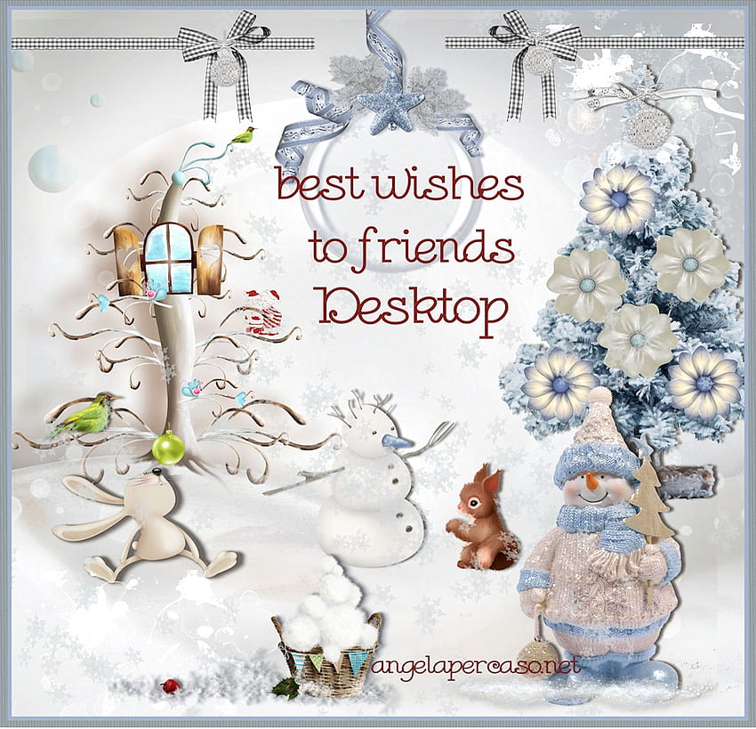auguri agli amici, auguri, Buon Natale, auguri, deskop, amici Sfondo HD
