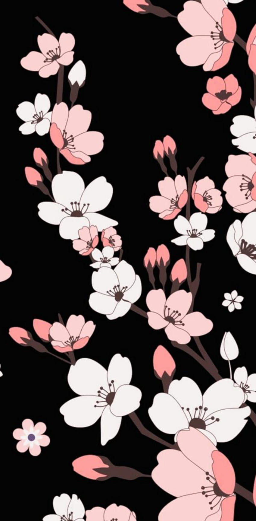 Black cherry blossom by ChillVibes1652 - on ZEDGEâ, Dark Cherry Blossom