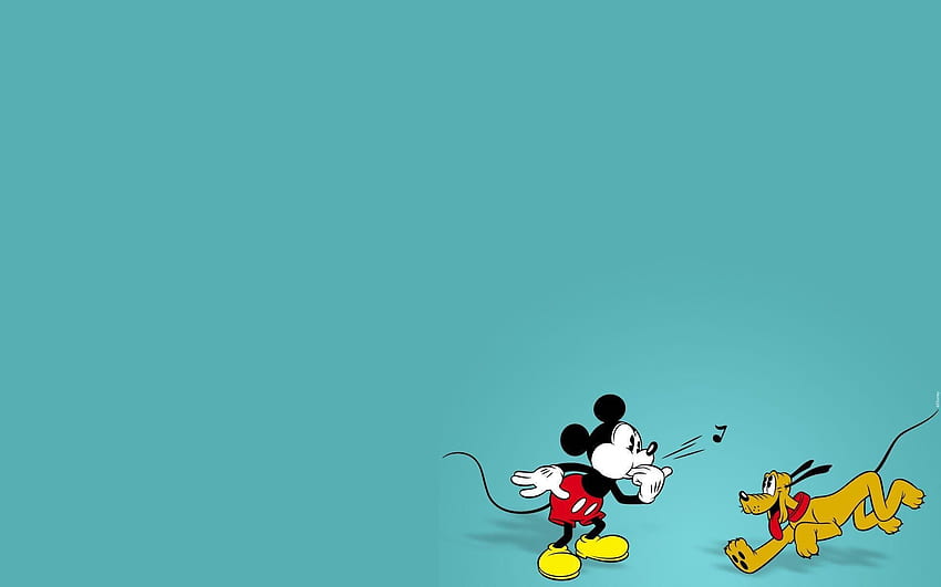 Disney Minimalista, Disney Engraçado papel de parede HD