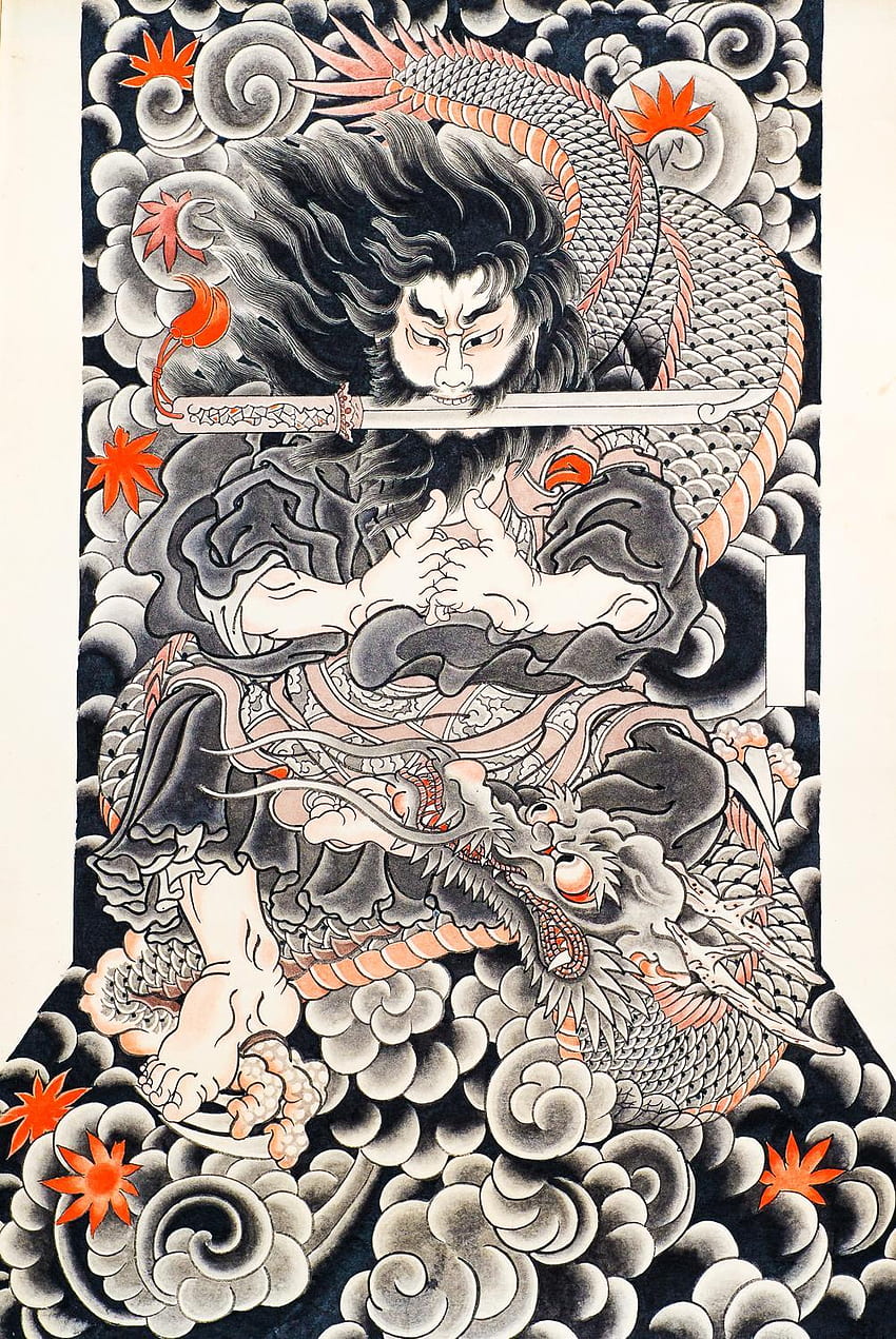 Traditional Japanese iPhone , Japanese Tattoo HD phone wallpaper