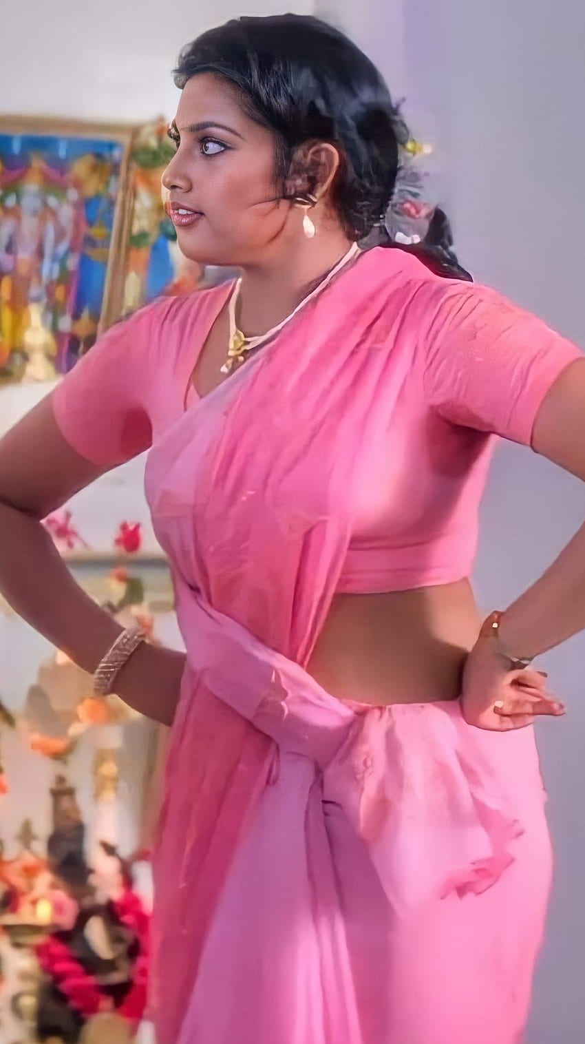 Meena durai Swamy, meena, atriz tamil Papel de parede de celular HD