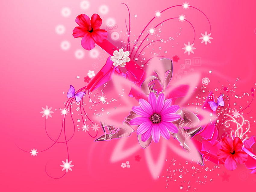 Girly Scenic, Cute Pink Girly HD wallpaper