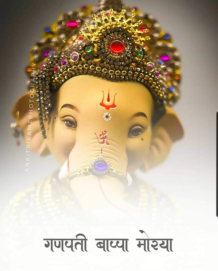 Ganpati Bappa, ganesh, god HD phone wallpaper | Pxfuel