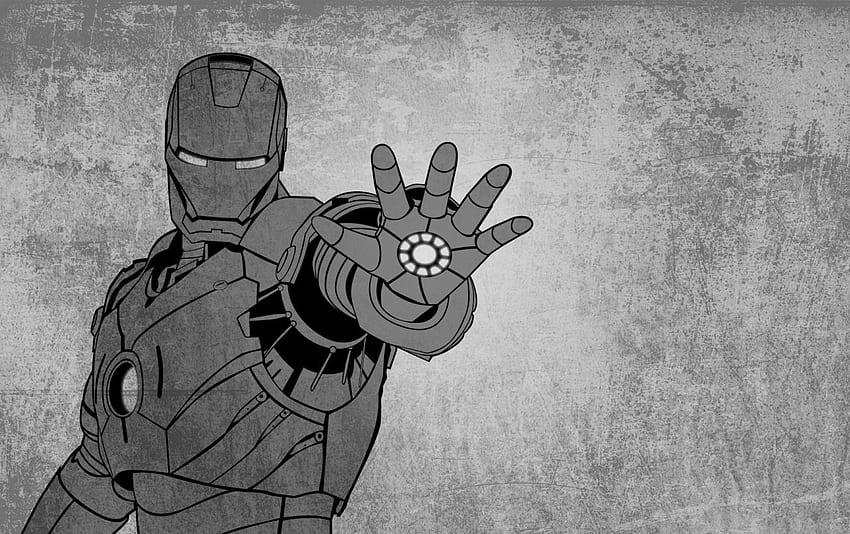 Iron Man Grunge Artwork . Iron Man Grunge Artwork stock, Iron Man Hand HD wallpaper