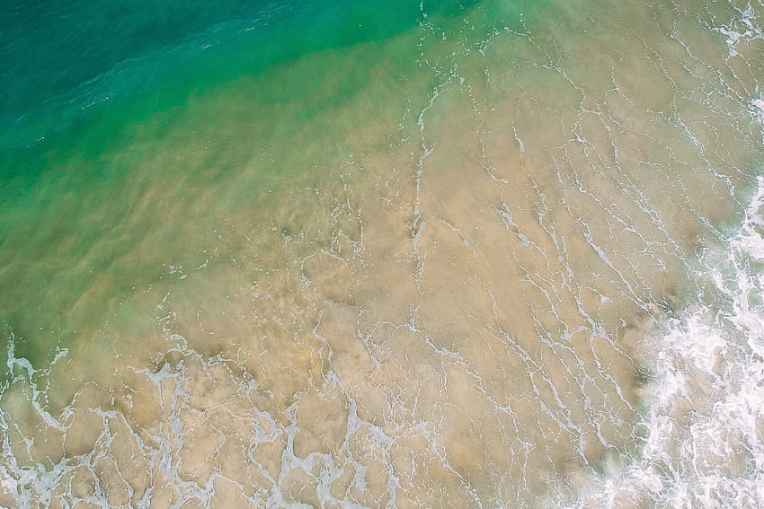 Shallow, seashore, body of water HD wallpaper