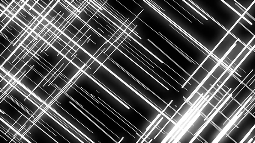 png Linee della griglia astratte in bianco e nero. Loopable Sfondo HD
