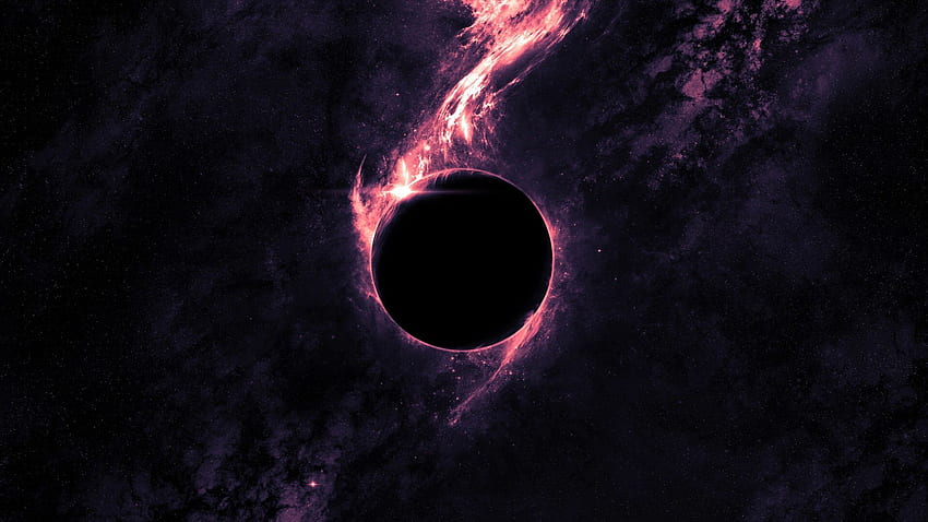 3D space black hole amazing high definition cool, Black Hole High Resolution HD wallpaper
