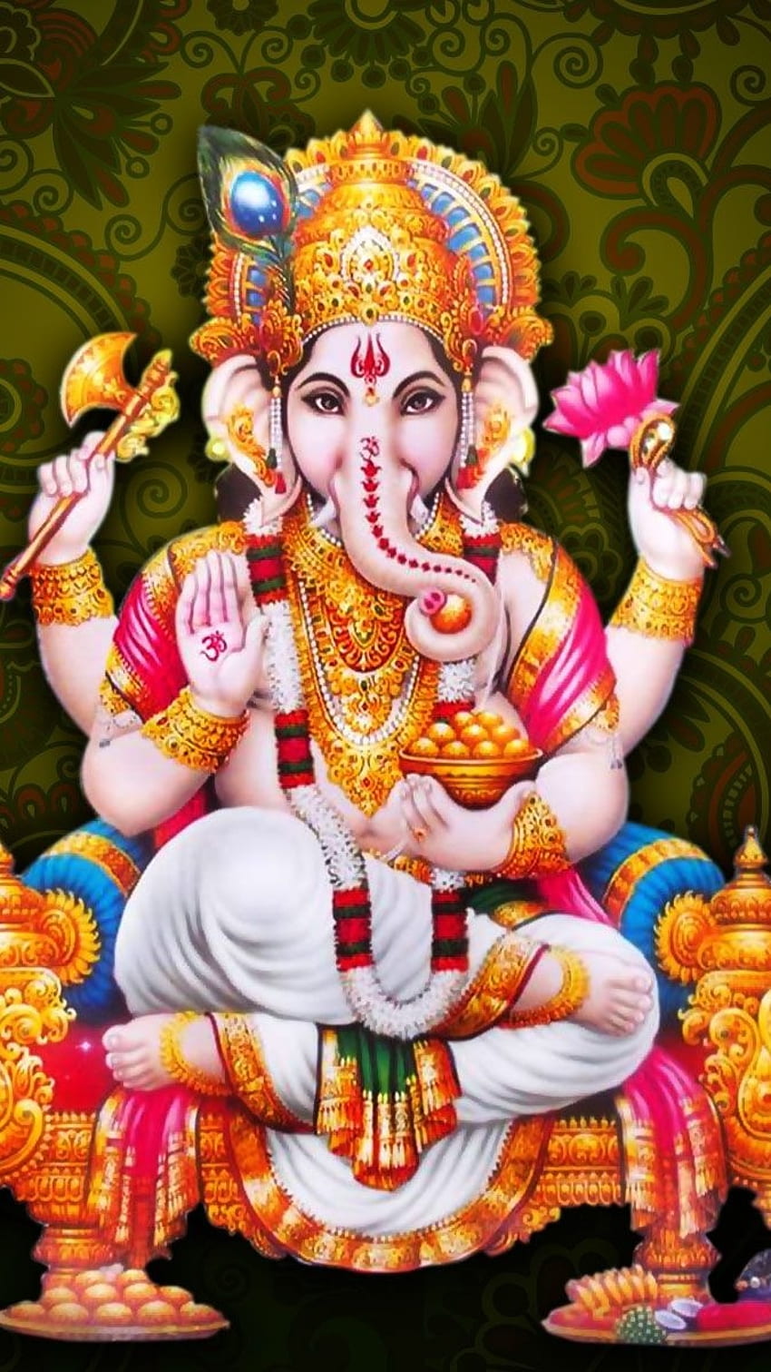 Miglior Ganesh, Signore Ganesha Sfondo del telefono HD