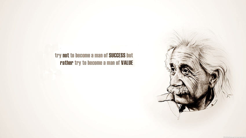 Albert Einstein Success And Value Quotes. Einstein quotes HD wallpaper ...