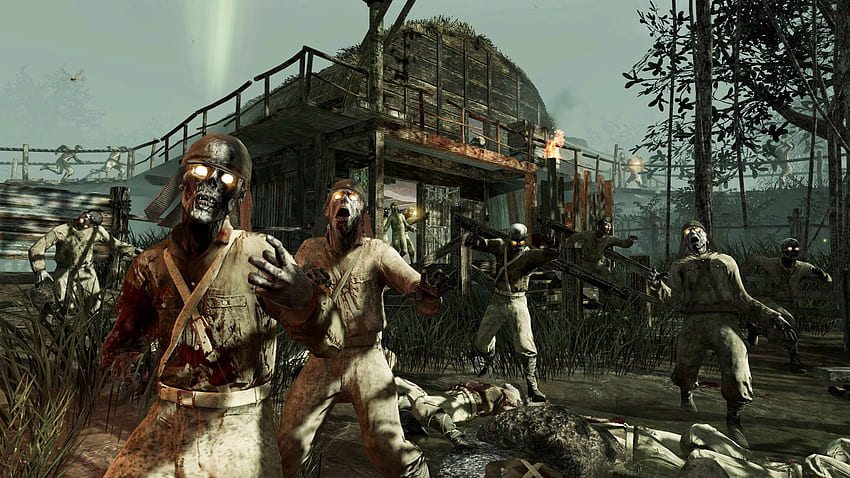 Call of Duty Zombies Computer 9057 px, Kabeljau-Zombies HD-Hintergrundbild