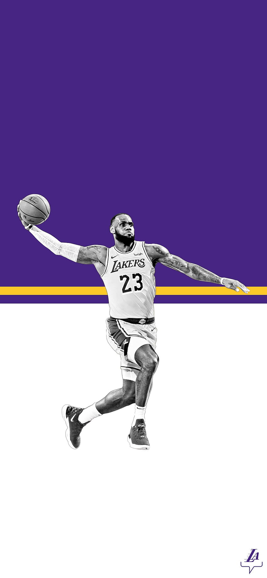 Lakers dan Infografis. Los Angeles Lakers, LeBron James Lakers wallpaper ponsel HD