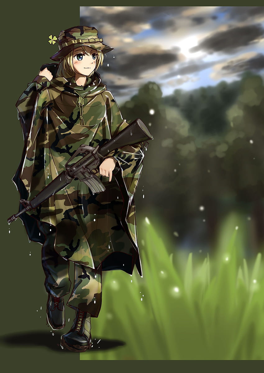 HD anime soldier wallpapers  Peakpx