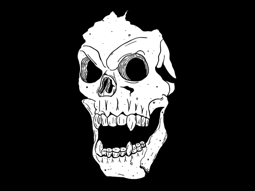 Dark Skull Ultra, Kuru Kafa HD wallpaper