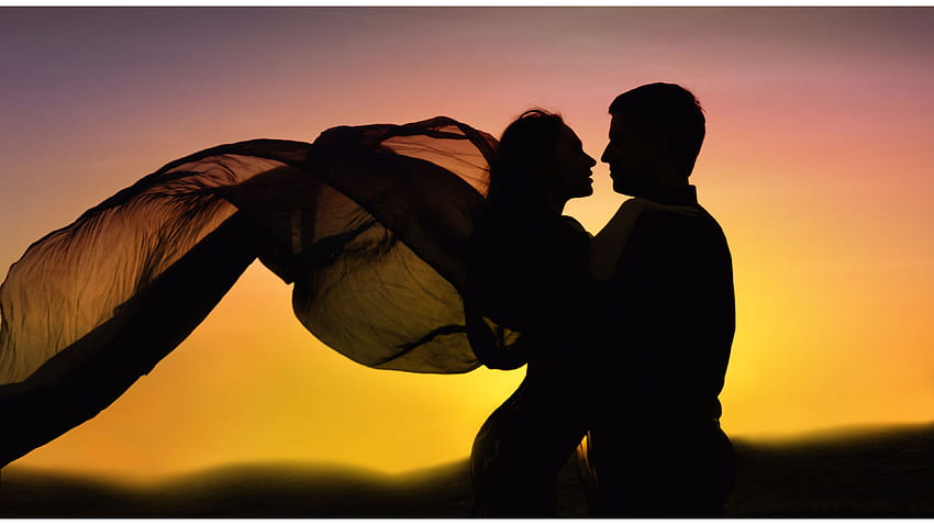 Sunset Mood Romantic ., Romance HD wallpaper