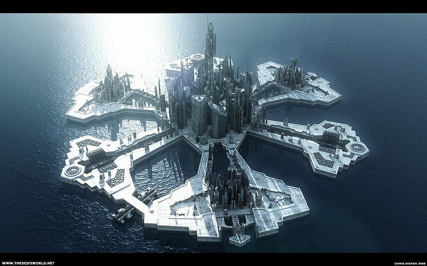 Stargate Atlantis и предистория HD тапет