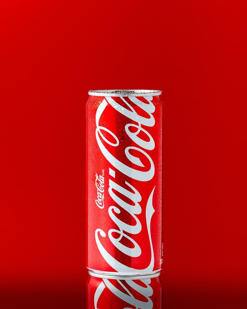 Coca Cola Can – кока-кола, безалкохолна напитка HD тапет за телефон