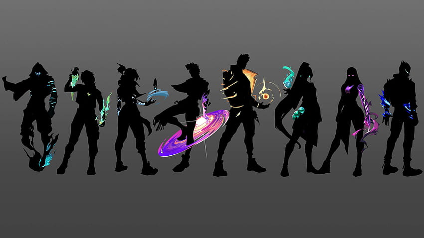 Valorant Agents Silhouette ( ) : R VALORANT, Valorant Characters HD wallpaper