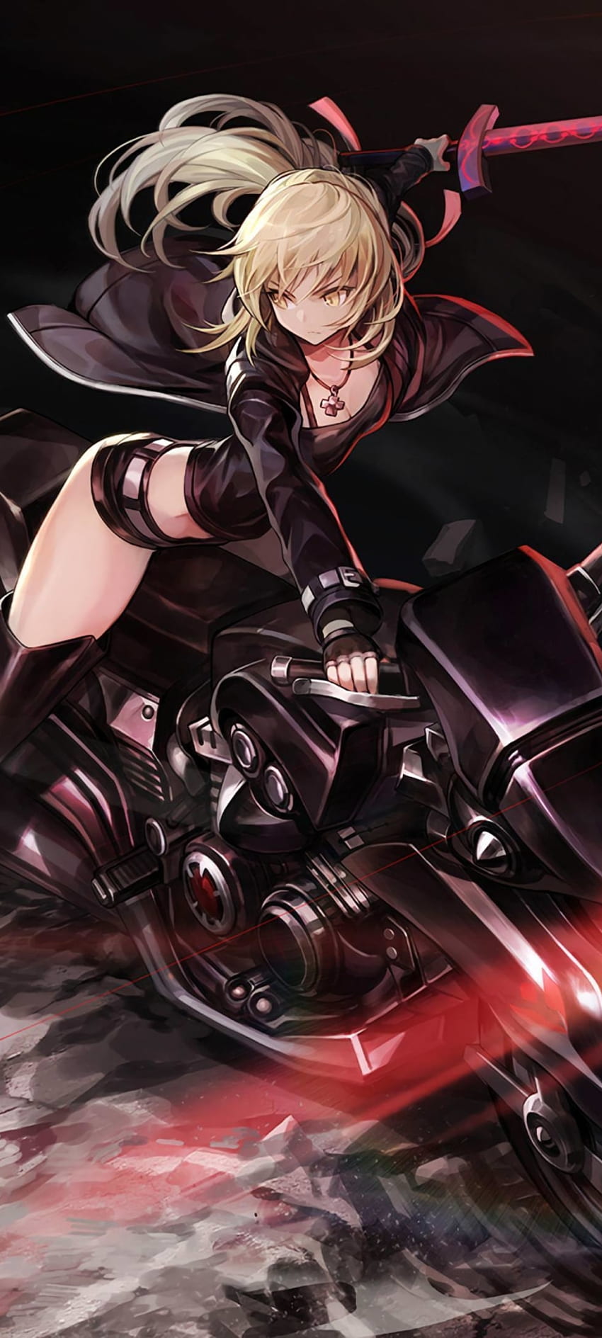 Saber Alter Fate Resolution , Anime , e Background, 720x1600 Anime Sfondo del telefono HD
