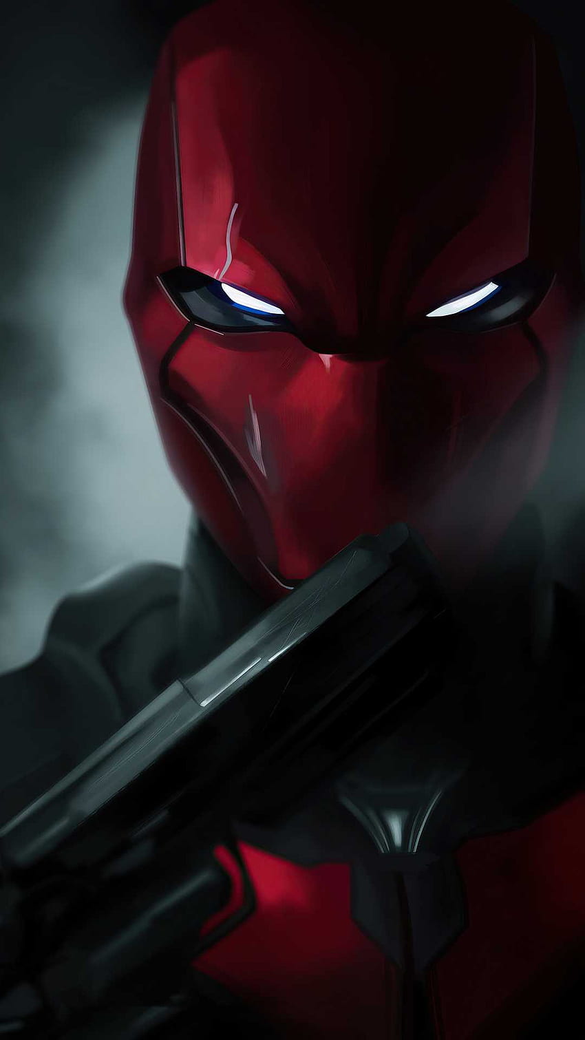 iPhone Red Hood - Awesome, Red HUD HD phone wallpaper