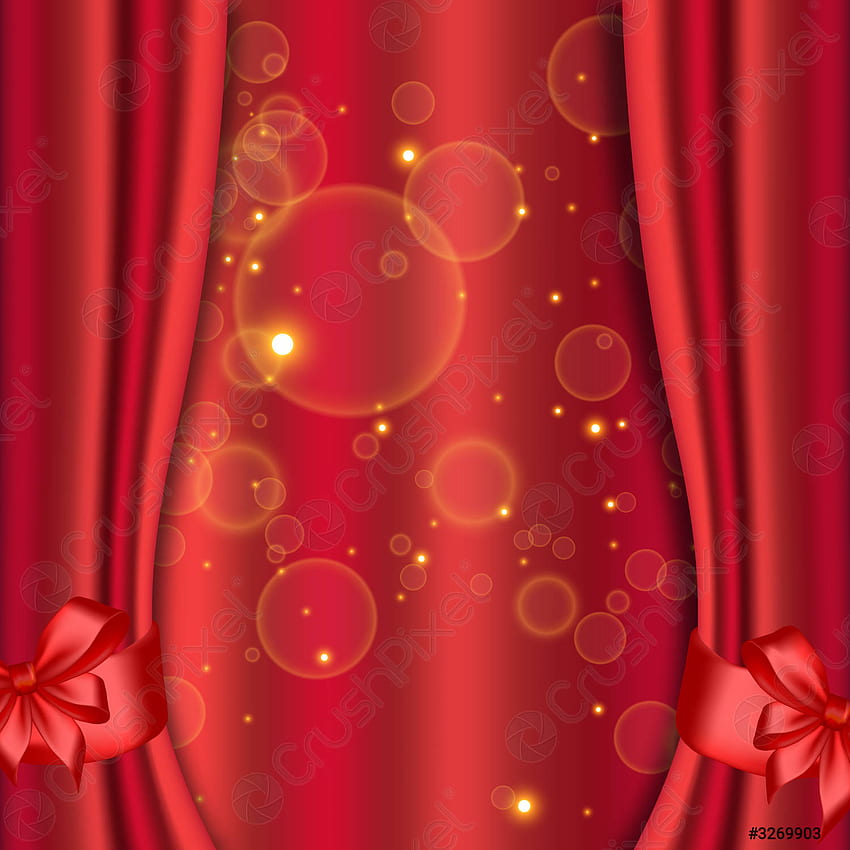 Red curtains background, Dark Red Curtain HD phone wallpaper