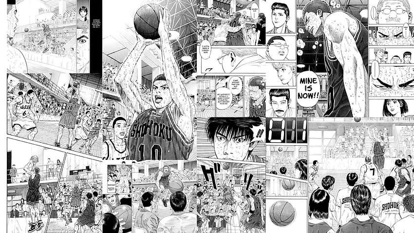 Inside Access: Jordan Brand erweckt den legendären „Slam Dunk“-Comic in epischer Zusammenarbeit zum Leben, Slam Dunk Manga HD-Hintergrundbild