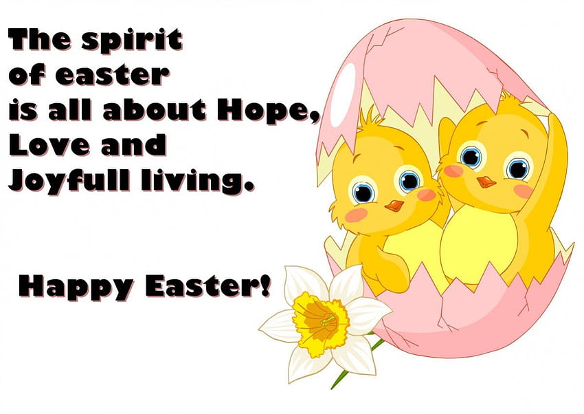 Easter blessing, hope, easter, joy, spring, blessing HD wallpaper