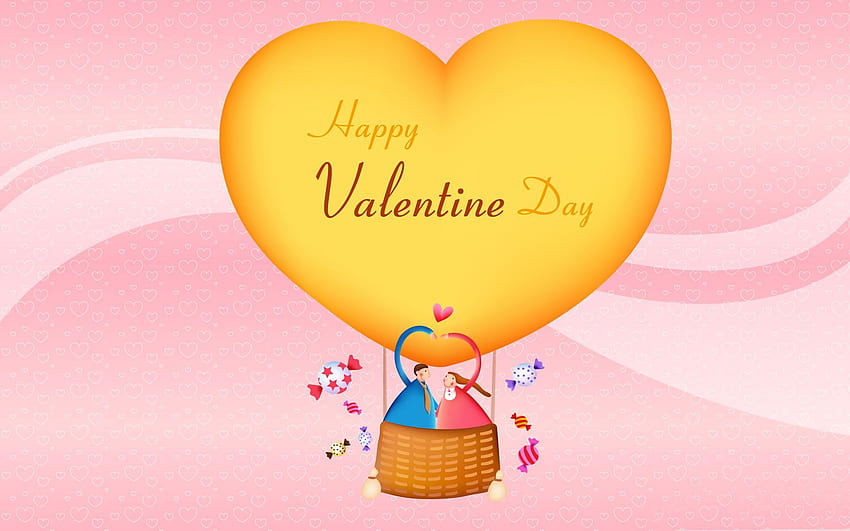 Happy Valentine Day log on to HD wallpaper
