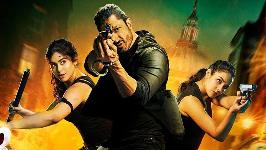 Commando 3 filme hindi completo em Tamilrockers papel de parede HD