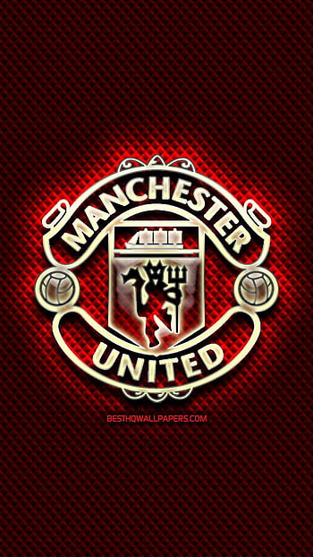  Teléfono del Manchester United.  Logotipo de Manchester United, equipo de Manchester United, fondo de pantalla del teléfono Manchester United HD