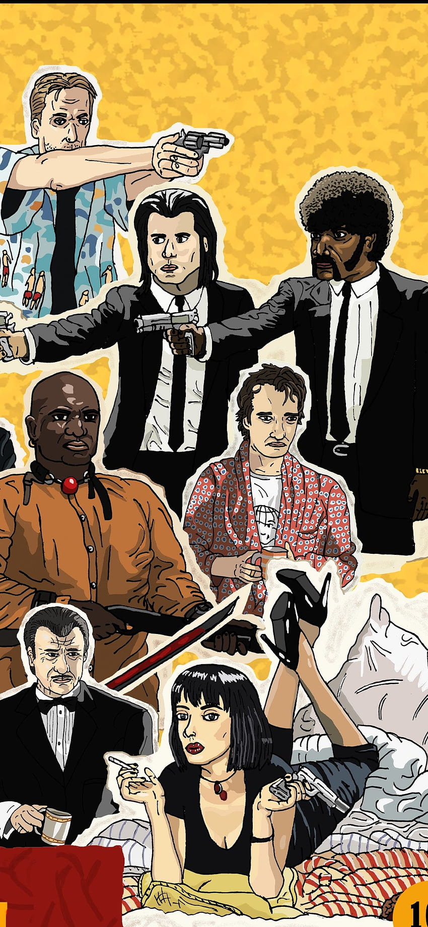 Pulp Fiction Wallpaper  Download to your mobile from PHONEKY