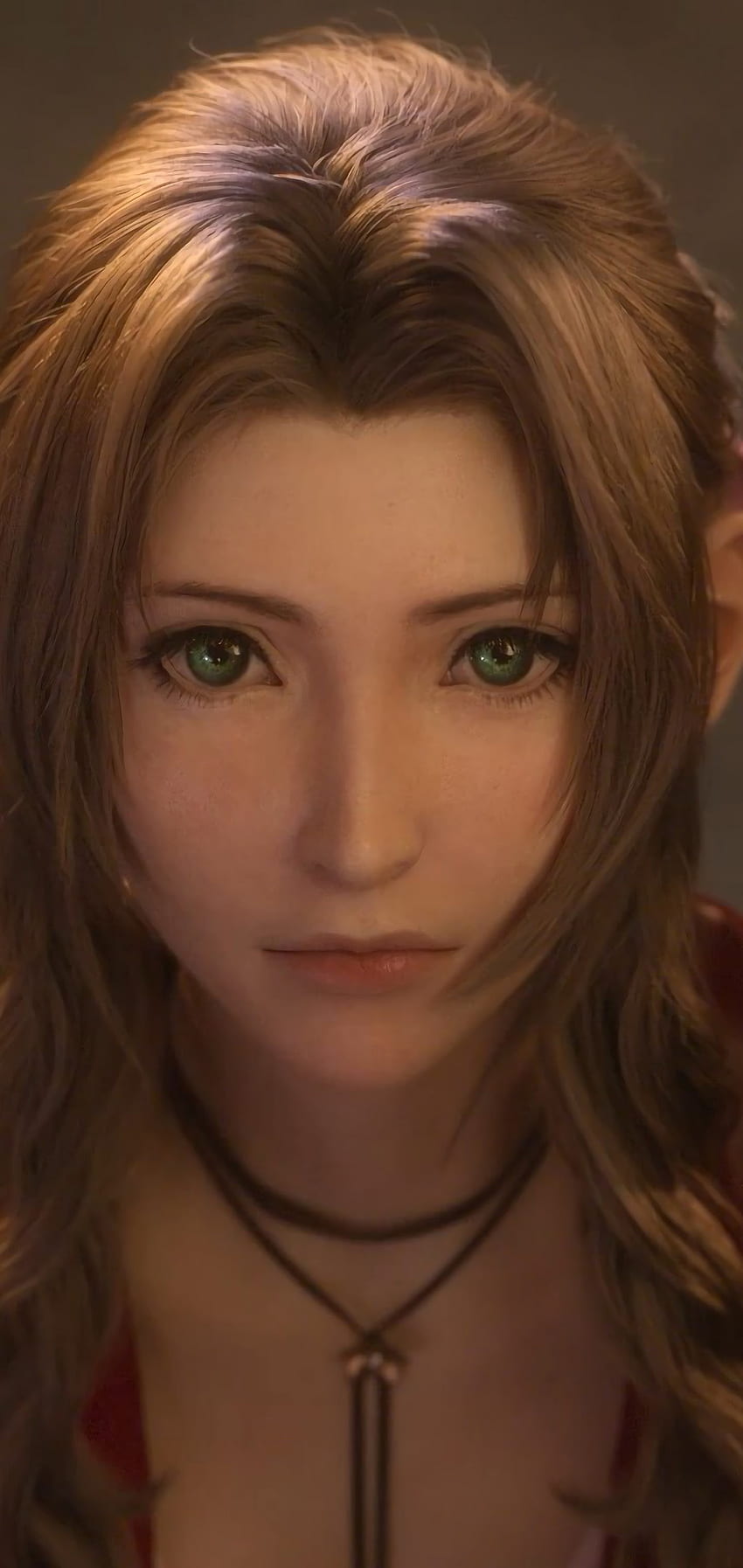 Final Fantasy 7 Aerith, FF7, FF7Remake HD-Handy-Hintergrundbild
