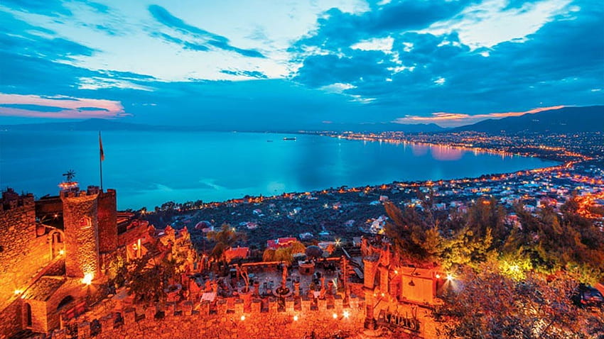 Kota Thessaloniki - Selang Waktu Wallpaper HD