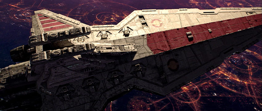 Open Circle Fleet, Star Wars Venator HD wallpaper