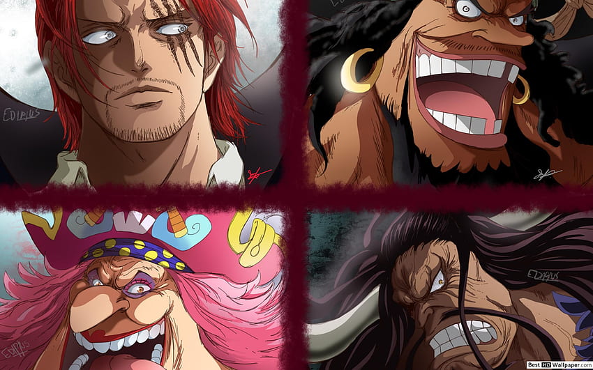 Four Emperors Yonko, Yonko One Piece HD wallpaper