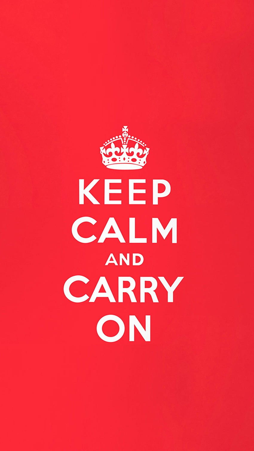 Keep Calm and Carry On iPhone HD phone wallpaper