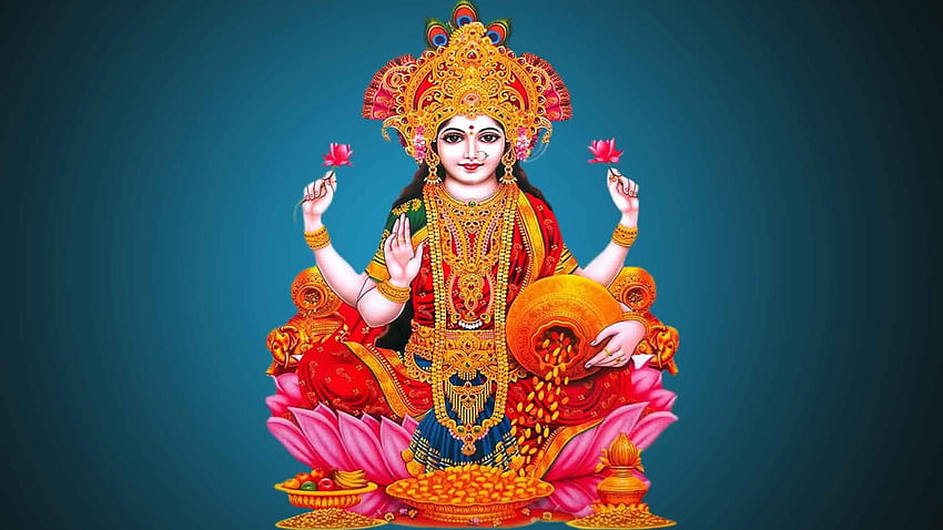 Goddess Lakshmi High Resolution. Goddess Maa Lakshmi HD wallpaper