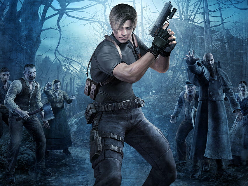 Resident Evil 4, Resident Evil 4 Leon papel de parede HD