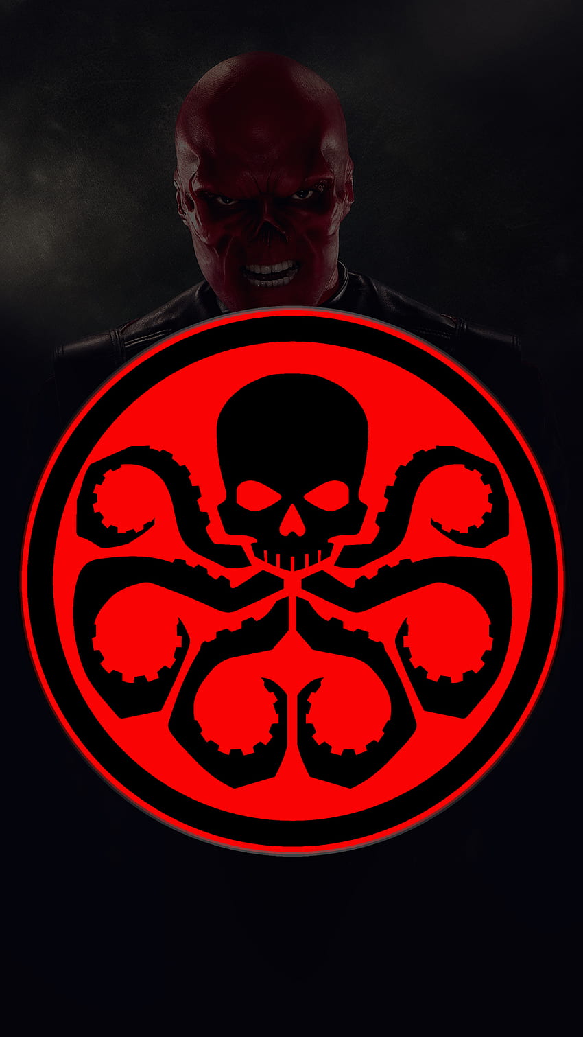 Captain America Shield Hydra Wallpaper