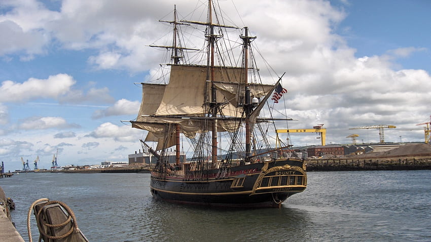 Piratenschiff Pirat, Schiff HD-Hintergrundbild