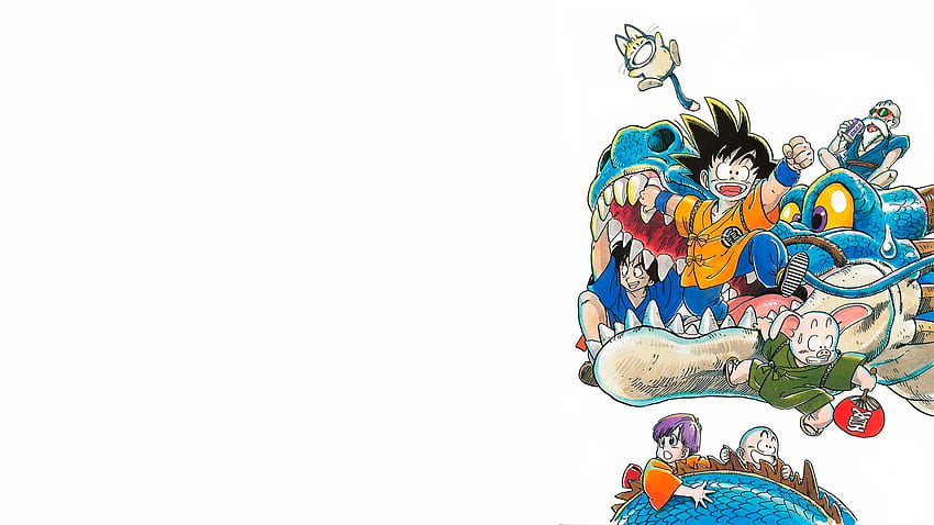 Dragon Ball Son Goku Kid Goku Młoda Bulma Bulma Bulma Figi Dragon Ball Yamcha Krillin Master Roshi - Rozdzielczość: Tapeta HD