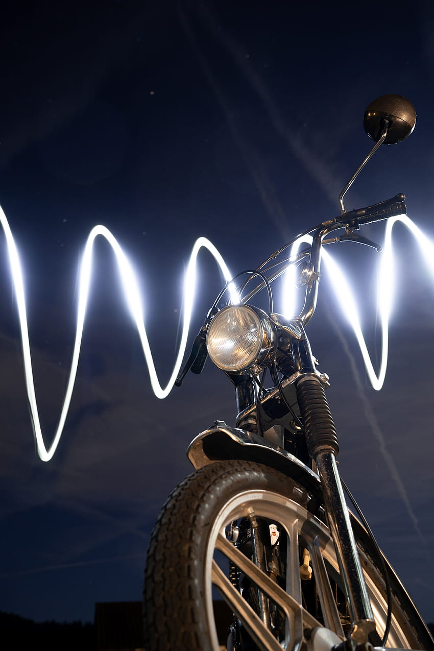 hoste kapillærer Skærm Motorcycles, Shine, Light, Glow, Motorcycle, Bike, Line HD phone wallpaper  | Pxfuel