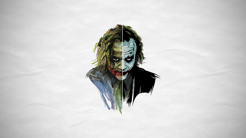 Joker, Batman, Heath Ledger / 및 모바일 배경 HD 월페이퍼