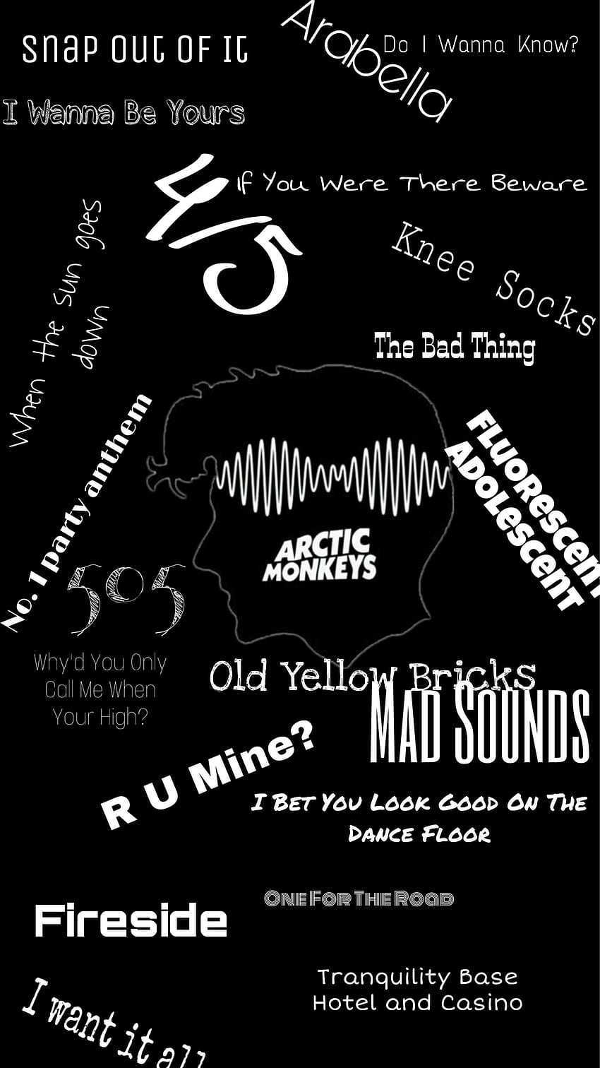 Arctic Monkeys - Arctic Monkeys Suck - & Background, Do I Wanna Know HD phone wallpaper