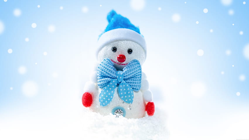 LET'S SNUGGLE UP AND KEEP WARM!, snowlady, snowman, cuddle, winter ...