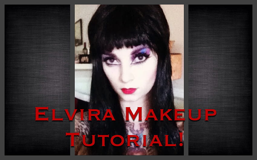 Elvira Makeup Tutorial for Halloween by CHERRY DOLLFACE . HD wallpaper