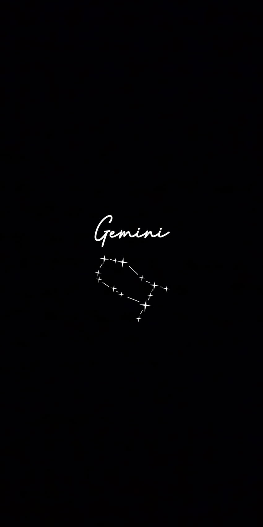 Gémeaux, constellation, zodiaque, étoiles Fond d'écran de téléphone HD