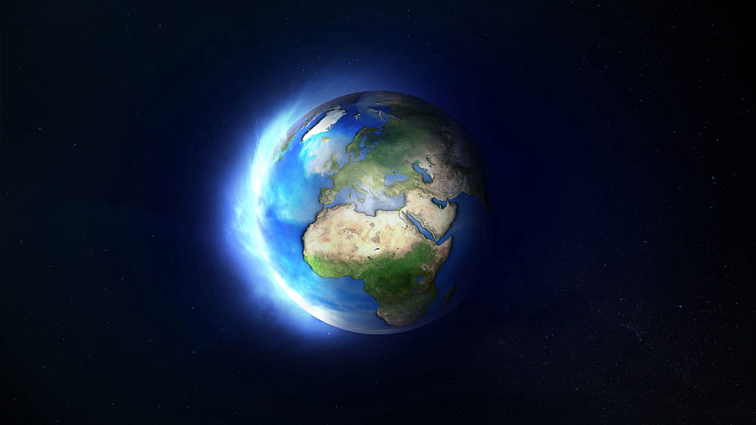 Universum, Land, Erde, Weltraum, Planet HD-Hintergrundbild
