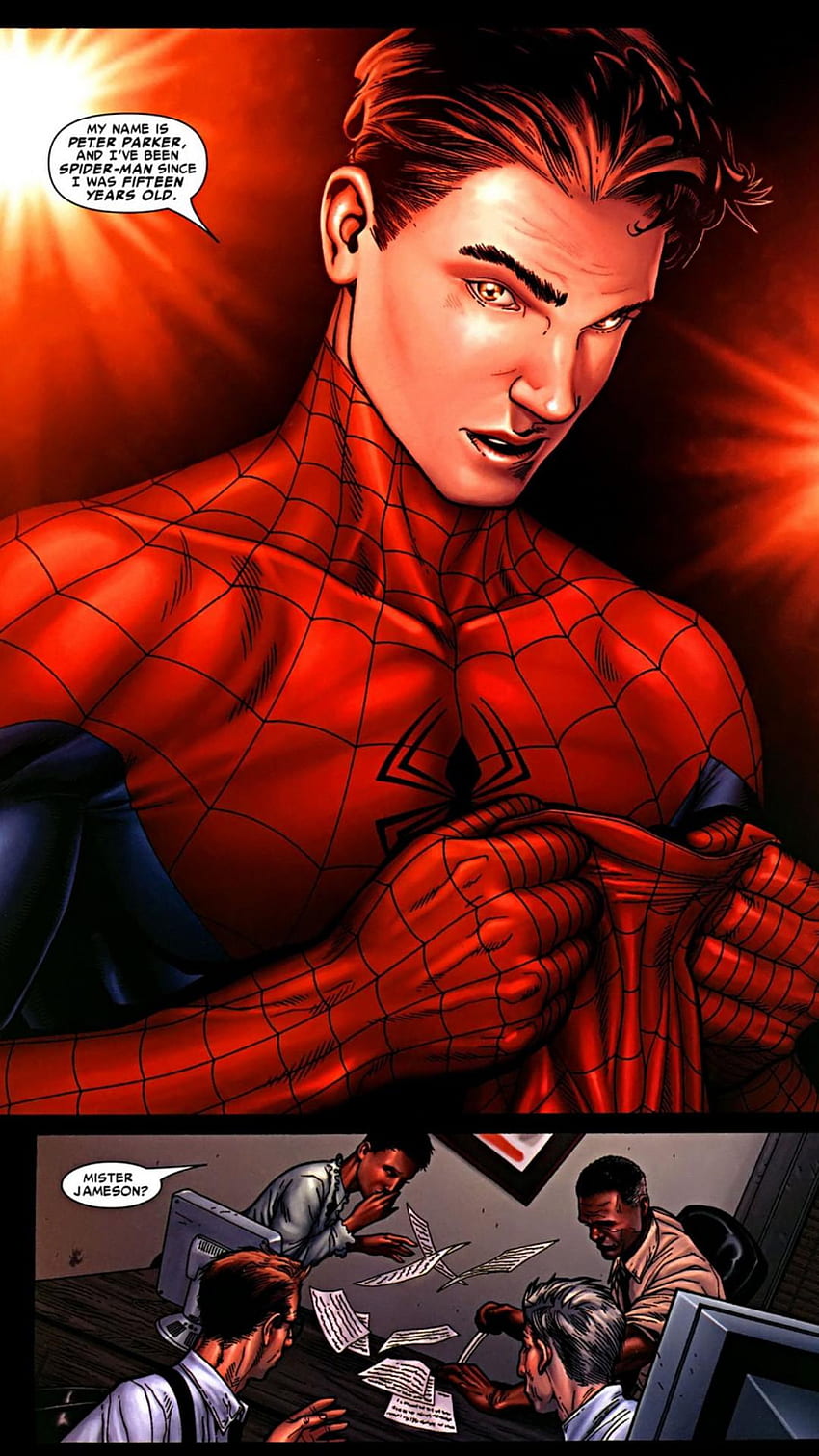 Spider-Man Peter Parker , Peter Parker Comic Fond d'écran de téléphone HD