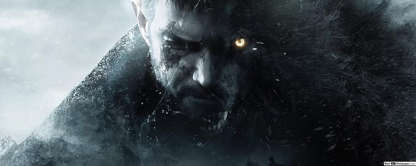 Chris Redfield' Werewolf - Resident Evil Village (Video Game. 2021) HD wallpaper
